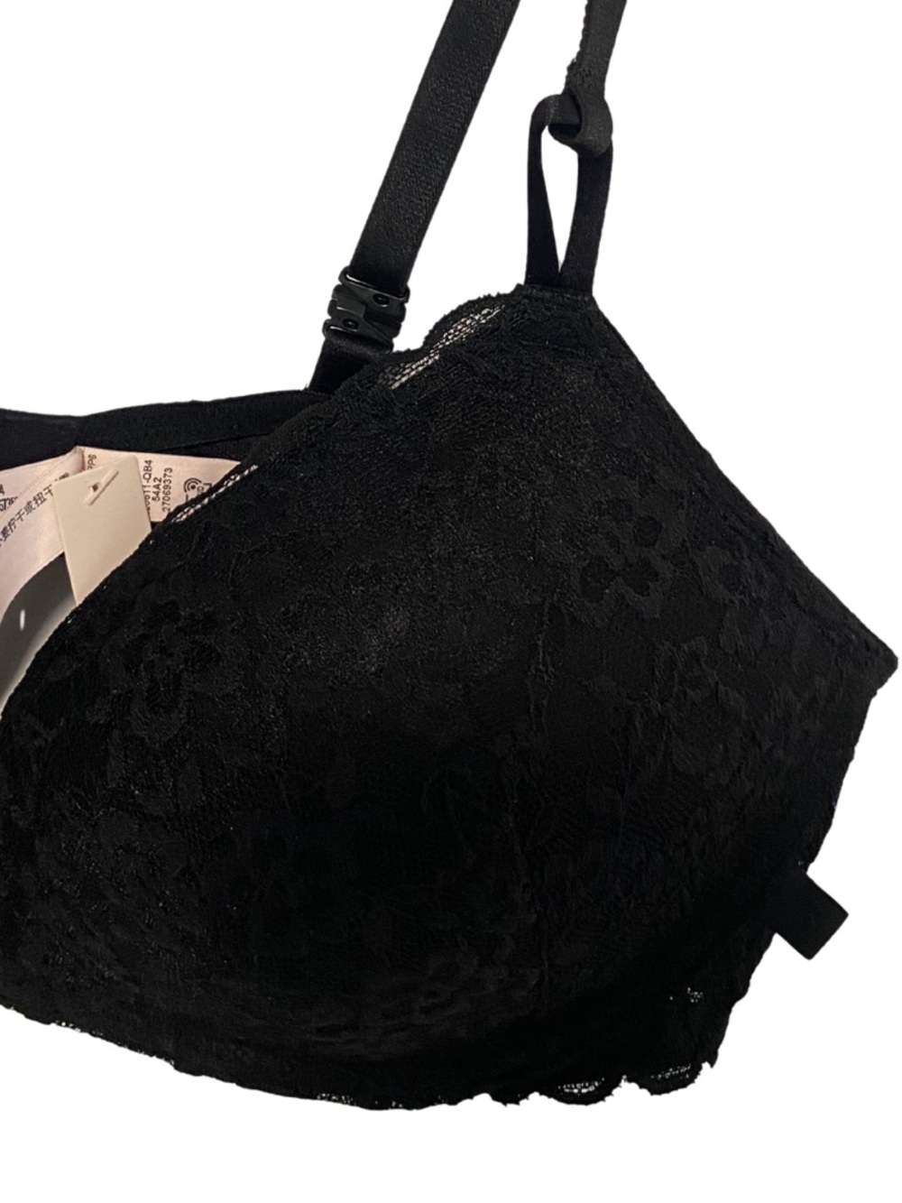 NWT Victoria’s Secret Women’s Sexy Tee Lace Wireless Push-Up Black Lace size 38B - Picture 7 of 9
